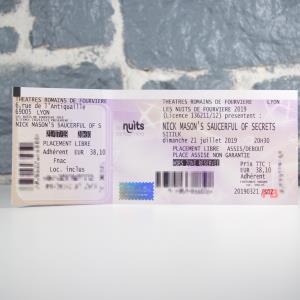 Nick Mason's Saucerful Of Secrets - Dimanche 21 Juillet 2019 Grand théâtre de Fourvière, Lyon, France (01)
